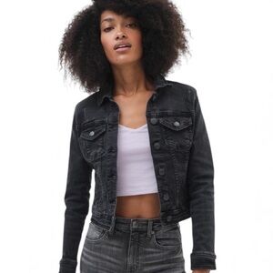 Aeropostale Charcoal Denim Jacket